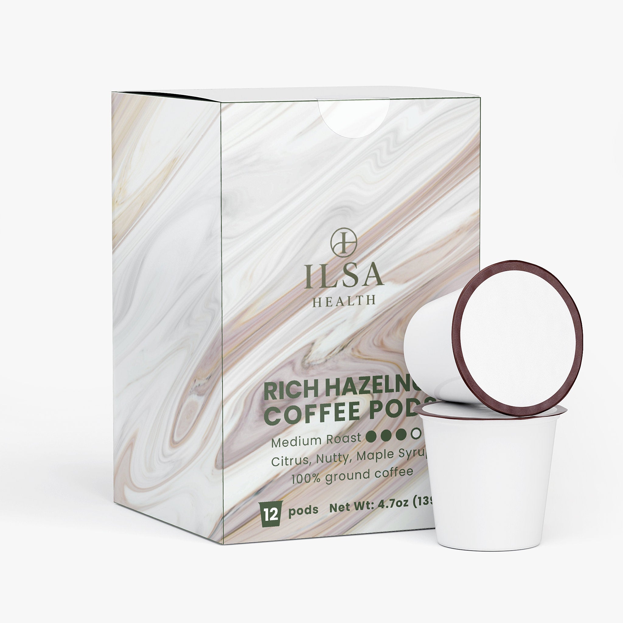 Rich Hazelnut Coffee Pods (Medium Roast)
