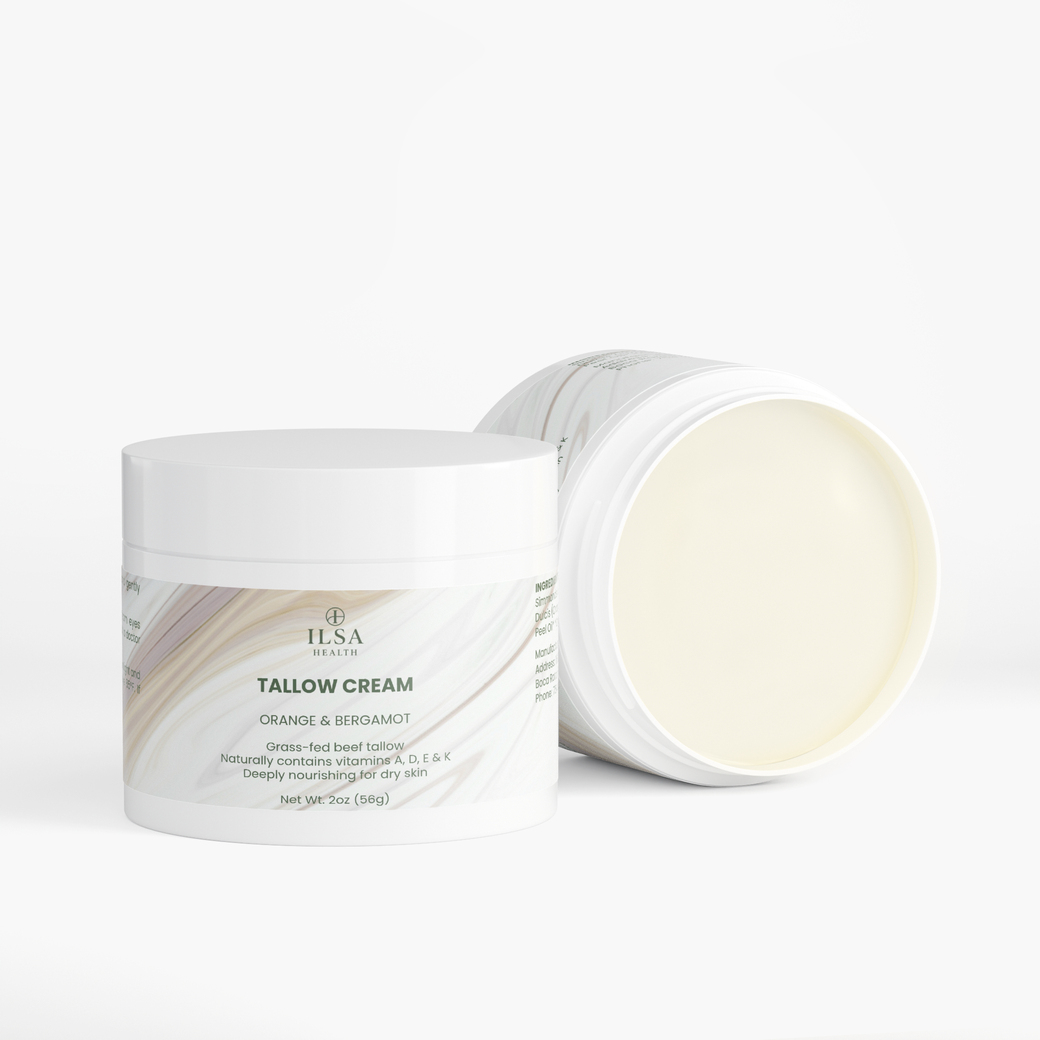 Tallow Cream Orange & Bergamot
