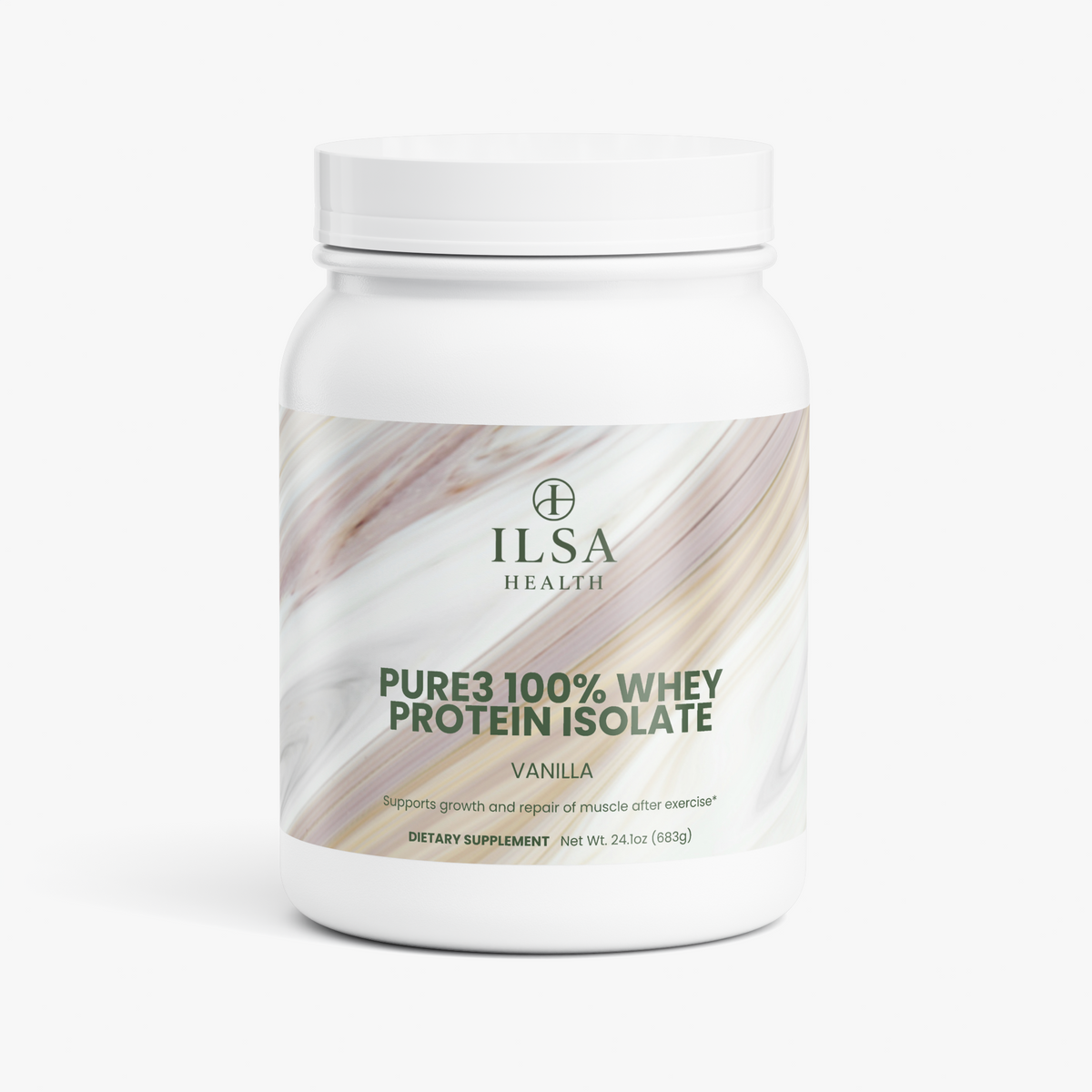 Pure3 100% Whey Protein Isolate (Vanilla)
