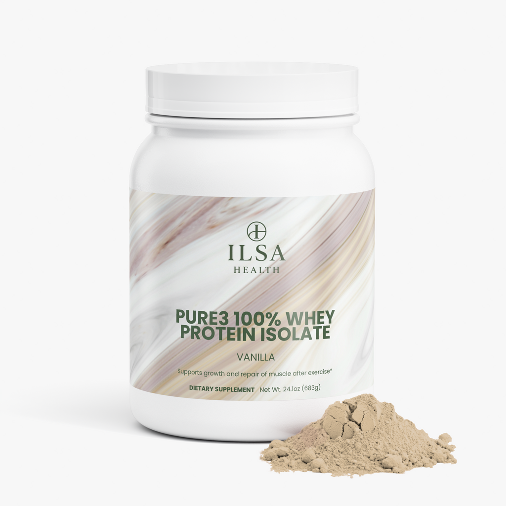 Pure3 100% Whey Protein Isolate (Vanilla)