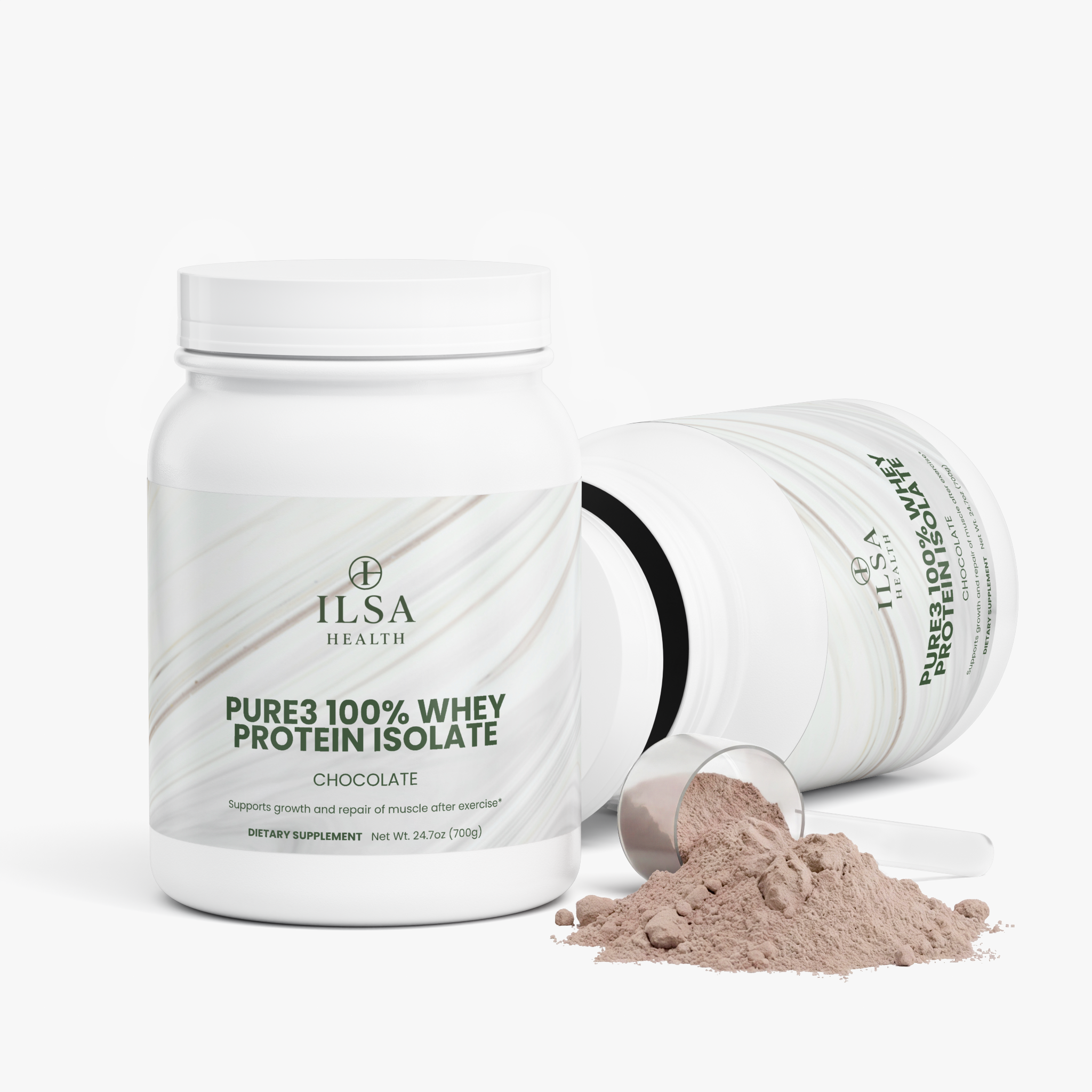 Pure3 100% Whey Protein Isolate (Chocolate)